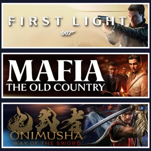 007 First Light + Mafia + Onimusha